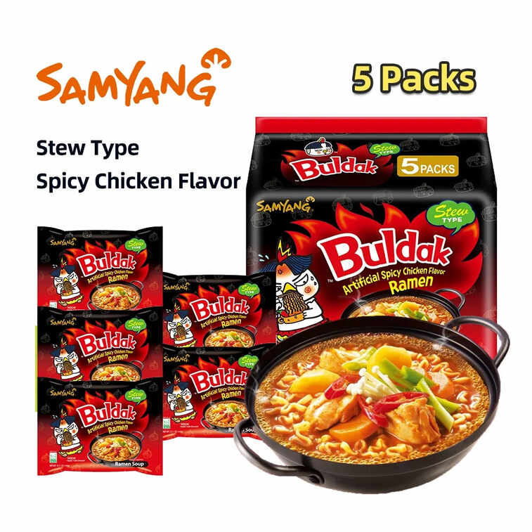 BULDAK NOODLES STEW TYPE FLAVOR